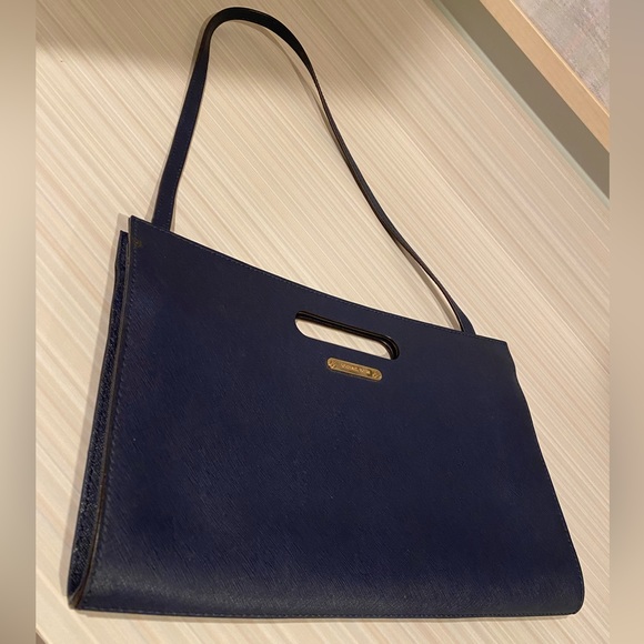 Michael Kors Clutch Shoulder Bag in Navy - Picture 2 of 7